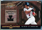 2004 Leather & Lumber in Leather Materials PAUL MOLITOR Spikes Shoe Rare SP #/25