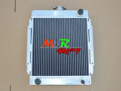 Radiador de aluminio para Datsun 1200 B110 A12/T 1970 1971 1972 1973 1974 1975 1976 Foto 1 de 4