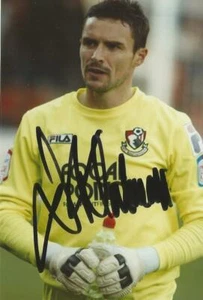 BOURNEMOUTH: DARRYL FLAHAVEN SIGNED 6x4 ACTION PHOTO + COA - Bild 1 von 1