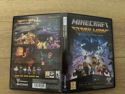 MINECRAFT Story Mode PC DVD English Espana FREE REGION CIB - Image 1 of 2