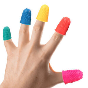 20pcs Finger Rubber Finger Covers Compact Finger Cots Protectors Wear-resistant