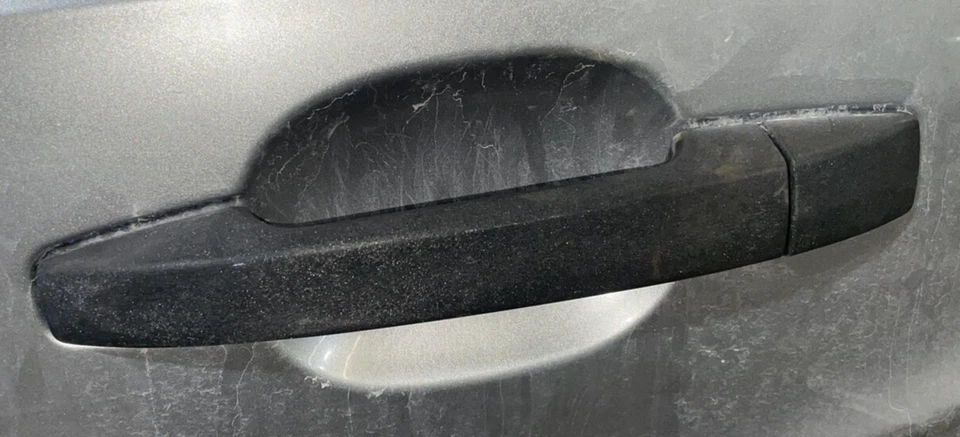 09 10 11 12 13 SUBARU FORESTER Outside Door Handle Left Rear Moulded Black Foto 1 de 1