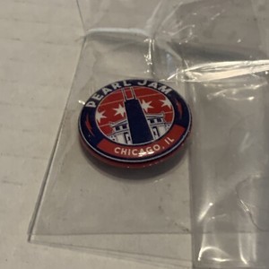 Pearl Jam 2018 Chicago IL Pin Home Away Shows 1"