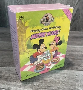 Sealed! 60th Birthday Mickey Mouse 12 Favorite Mickey Mouse Little Golden Books - Picture 1 of 5