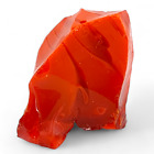 Amberina Ruby Art Glass Cullet Swirl Slag Glass #4S84