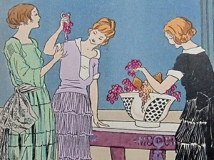 The HOM Stencil of the original edition The Parisian Elegances Art Deco. 01 - Picture 1 of 4
