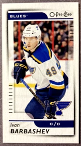 2017-18 O-Pee-Chee Minis #M-50 Ivan Barbashev St. Louis Blues RC - Picture 1 of 1
