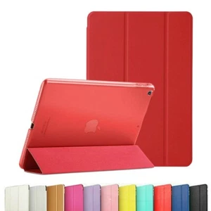 Smart Leather iPad Case Cover Apple iPad Air 9.7 Pro Air2 10.2 9th/8th Gen 2021 - Picture 1 of 34