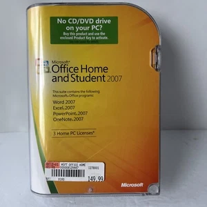 Microsoft Office 2007 Home and Student Licensed For 3 Home PCs w/ Activation Key - Bild 1 von 6
