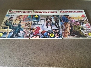 LES MERCENAIRES N. 5 6 7 ELVIFRANCE ELVIPRESS 1980 LOT IN LINGUA FRANCESE - Foto 1 di 3
