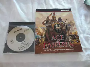 PC CD ROM GAME - Microsoft AGE OF EMPIRES 1997 CD, MANUAL VGC - Picture 1 of 5