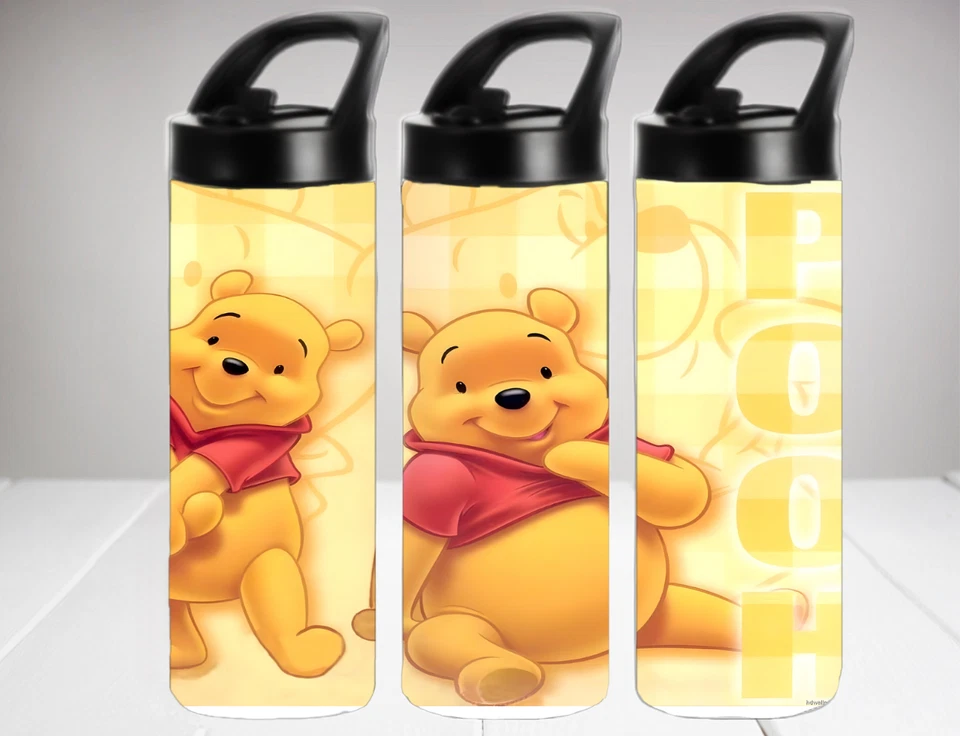 Botella de agua para niños Winnie the Pooh 16 oz vaso de acero inoxidable Foto 1 de 1