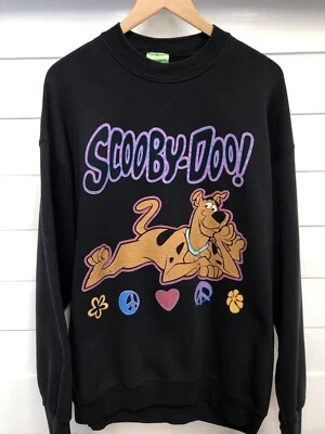 Letrero de corazón/paz Scooby Doo vintage cuello redondo XL Foto 1 de 4