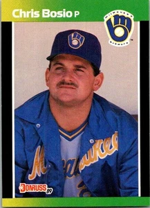 Donruss Baseball's Best #109 1989 Chris Bosio - Imagen 1 de 2