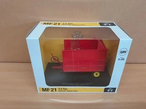 UH6243 Massey Ferguson MF21 3.5 Ton Tipping Trailer with Silage Sides 1.32 Scale - Picture 1 of 16