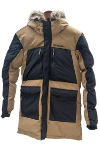 Columbia Kid's Boy Marquam Peak Fusion Parka Puffer Jacket Delta/Black - Picture 1 of 1