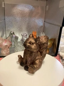 NEW RESIN SQUIRREL FIGURINE HOME DECOR - Picture 1 of 8