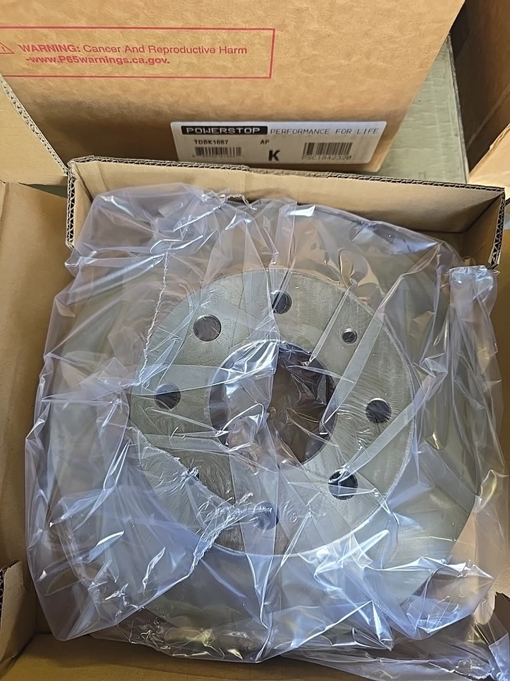 Kit de frenos de disco PowerStop - Delantero - Se adapta a Hyundai Elantra 1998-2001, Hyundai Elant Foto 1 de 4