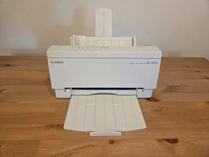 Vintage Cannon BJ-200 Printer In Box W/ Manual And Software-CLEANED, WORKING! - Picture 1 of 9
