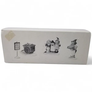 Vintage Department 56 Heritage Village Snow Cone Elves Porcelain Set  5637-5 - Picture 1 of 14