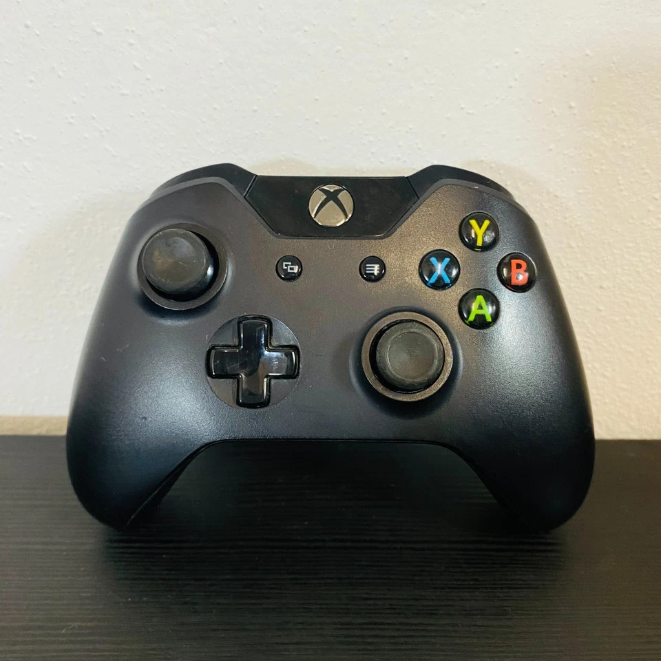 Joystick Controller Microsoft Xbox One wireless Nero originale TESTATO - Immagine 1 di 4