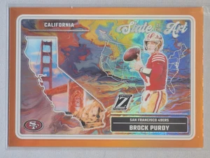 🏈🔥2024 Panini Zenith State of the Art Brock Purdy #4 Orange🔥🏈 - Bild 1 von 2