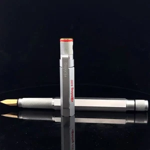 rOtring 600 Fountain Pen –Silver – 18k Gold Fine Nib – Made in Germany - Picture 1 of 16