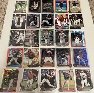Arizona Diamondbacks 25 Card Team Lot - Corbin Carroll, Marte, Jones, Rookie MLB - Picture 1 of 2