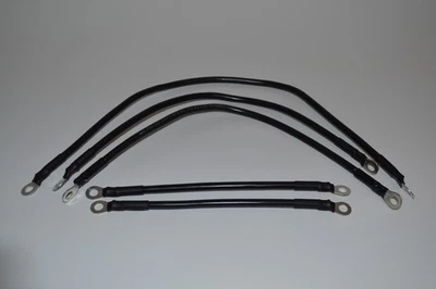 Carro de golf EZGO Marathon eléctrico 36V 1986-1994,5 | Juego de cables de batería calibre 6 Foto 1 de 3