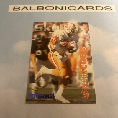 1993 Skybox Impact - Reggie Cobb #318 Colors NM+ Free Shipping ! - Image 1 of 2