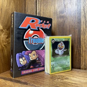 ๐๐ฎ Trouble Theme Deck Team Rocket Opened Pokemon TCG Holo Foil Dark Arbok NM - Picture 1 of 16