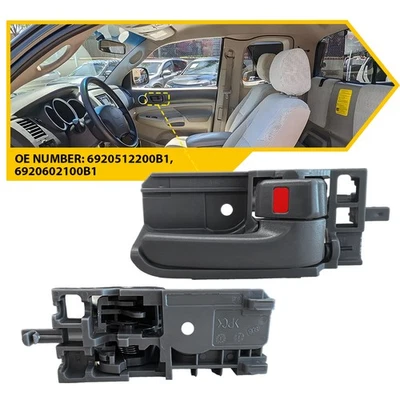 Manija de puerta interior izquierda derecha delantera para Toyota Corolla Matrix 2003-2008 2x I Foto 1 de 4