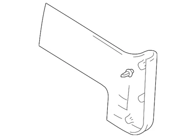 Panel de ajuste inferior genuino GM 30024191 Foto 1 de 2