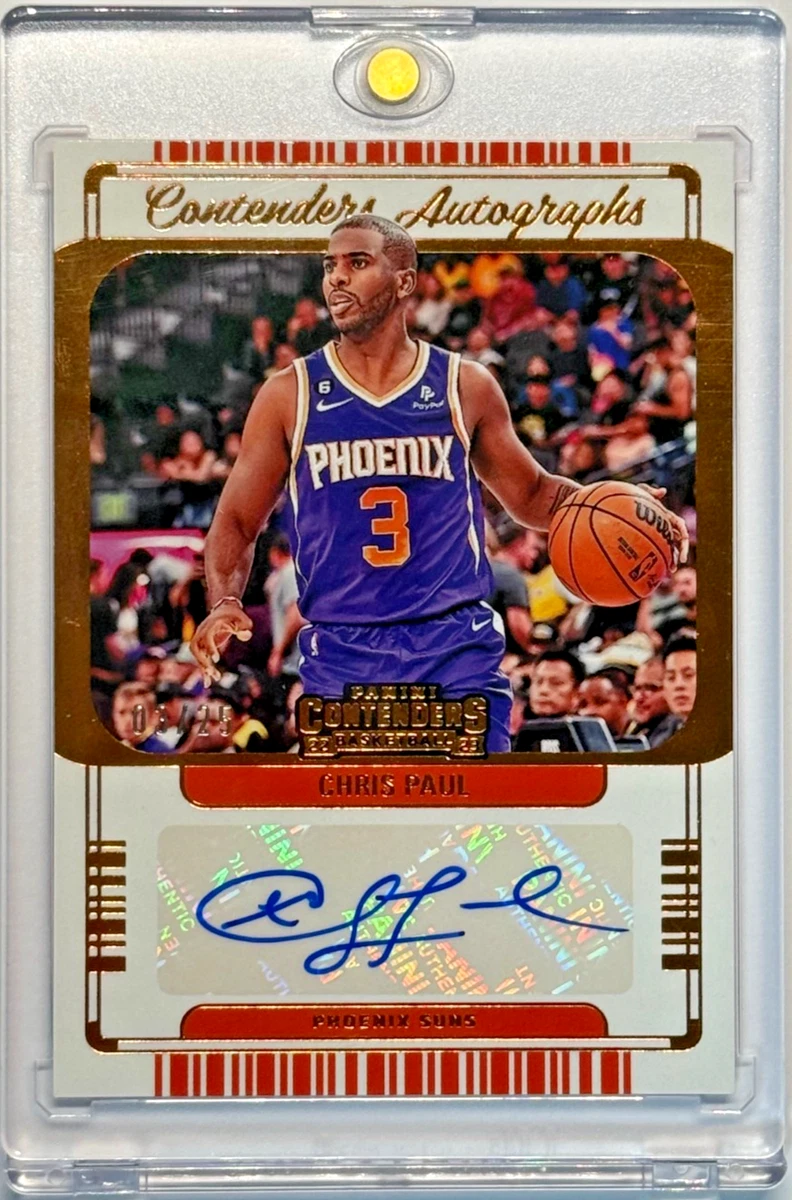 Chris Paul Panini Autographed Basketball Trading Cards