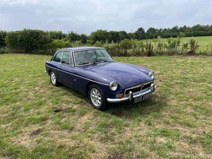 1974 MG BGT 1800 Overdrive Rare Factory Purple - Picture 1 of 16