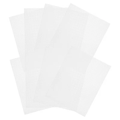 8 Pcs Plastique Grillage Blanc Matériaux De Fabrication Sacs - Image 1 of 4