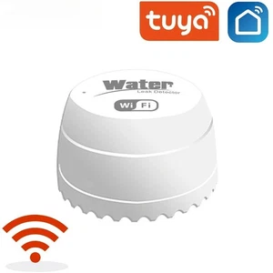 Neu Wifi Wassermelder Leckagesensor Alarm Lecksuchgerät 40DB Sound Tuya Smart - Bild 1 von 17