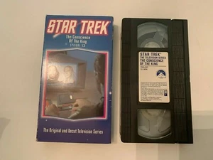 1966 Star Trek Original TV Series The Conscience Of The King VHS Video Tape - Picture 1 of 2