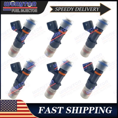 Inyectores de combustible Bosc* EV14 de actualización de 6 piezas para Buick-Cadillac 04-2008 3,2 L-3,6 L Foto 1 de 4