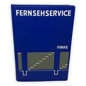 Fernsehservice Finke Karl Heinz DDR Fachbuch 1968 VEB Verlag Technik Reparatur - Bild 1 von 9