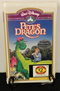 Walt Disney Masterpiece PETE'S DRAGON NEW/SEALED VHS 2001 - Picture 1 of 3
