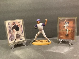 RANDY JOHNSON AZ Diamondbacks SET-2001 Hartland Figur, 2016 & 2000 MLB Karten - Bild 1 von 9