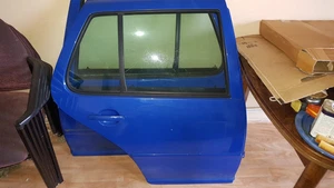 Tür hinten rechts VW GOLF 4 GTI Blau LW5Z Komplett - Bild 1 von 4