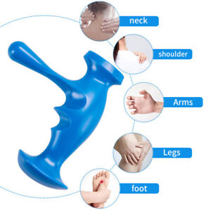 Manual Thumb Saver Massager Full Body Deep Tissue Trigger Point Massage Tool SUM