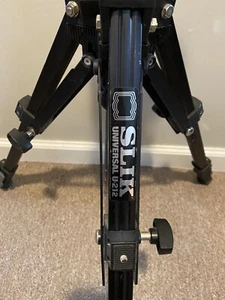 SLIK Universal U212 TRIPOD 63" Adjustable Height W/ Bogen 3063 Swivel Head - Picture 1 of 4