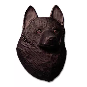 Figurina Targa Testa Schipperke - Foto 1 di 1