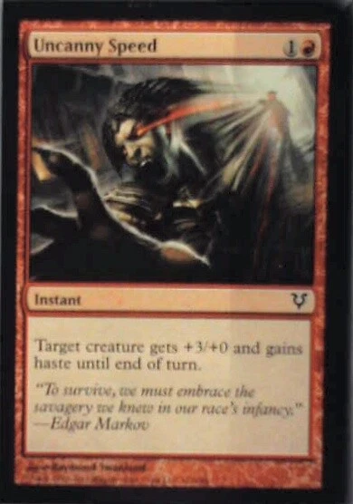Uncanny Speed - Avacyn Restored: #163, Magic: The Gathering Nm R194 - Image 1 of 1