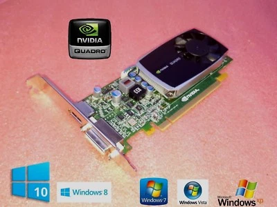 Dell PowerEdge T30 T110 T110-II T130 T310 T410 1GB QUADRO 128-Bit Video Card  - Image 1 of 2