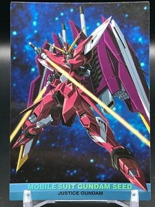 JUSTICE GUNDAM SEED CARDDASS TCG BANDAI 2003 Japanese Rare No.62 F/S - Picture 1 of 12