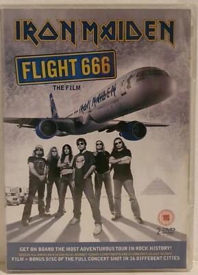 IRON MAIDEN- FLIGHT 666 (OFFICIAL UKRAINIAN RELEASE) 2DVD New, sealed - Image 1 of 4